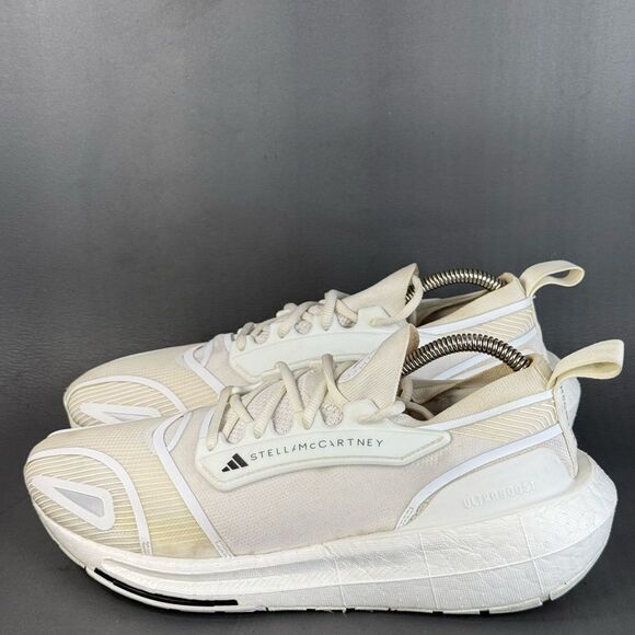 adidas Ultra Boost Light X Stella Mccartney Cloud White Core women size 9.5 - Picture 3 of 8